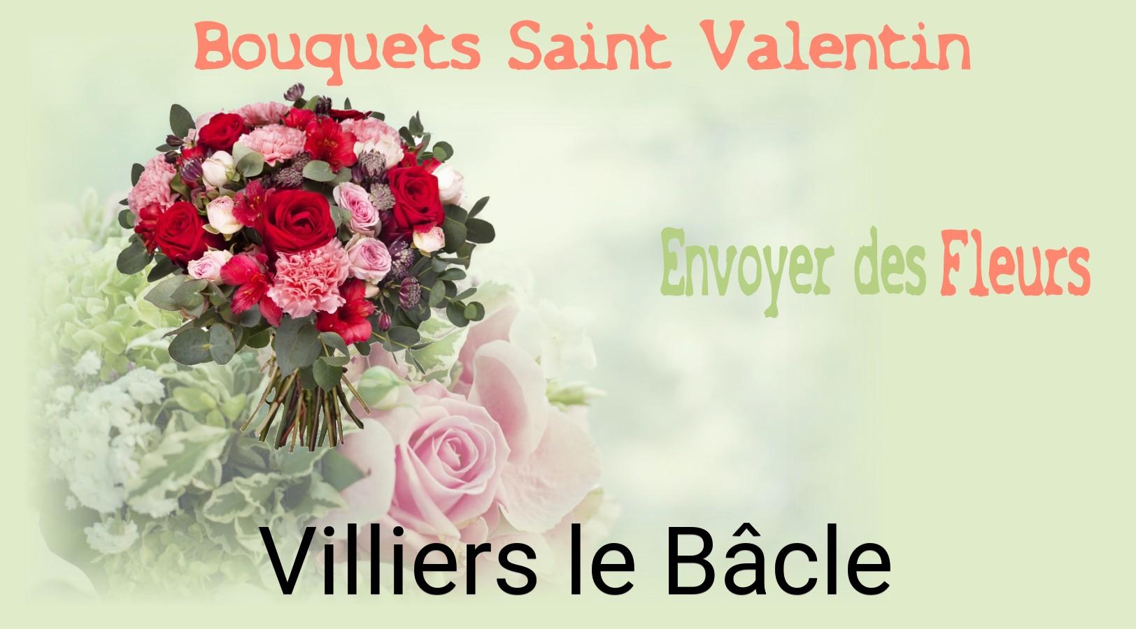 Roses de Saint-Valentin livrées à Villiers-le-Bâcle